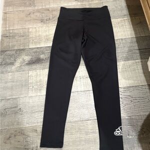 Adidas Kids Leggings with Logo in Black